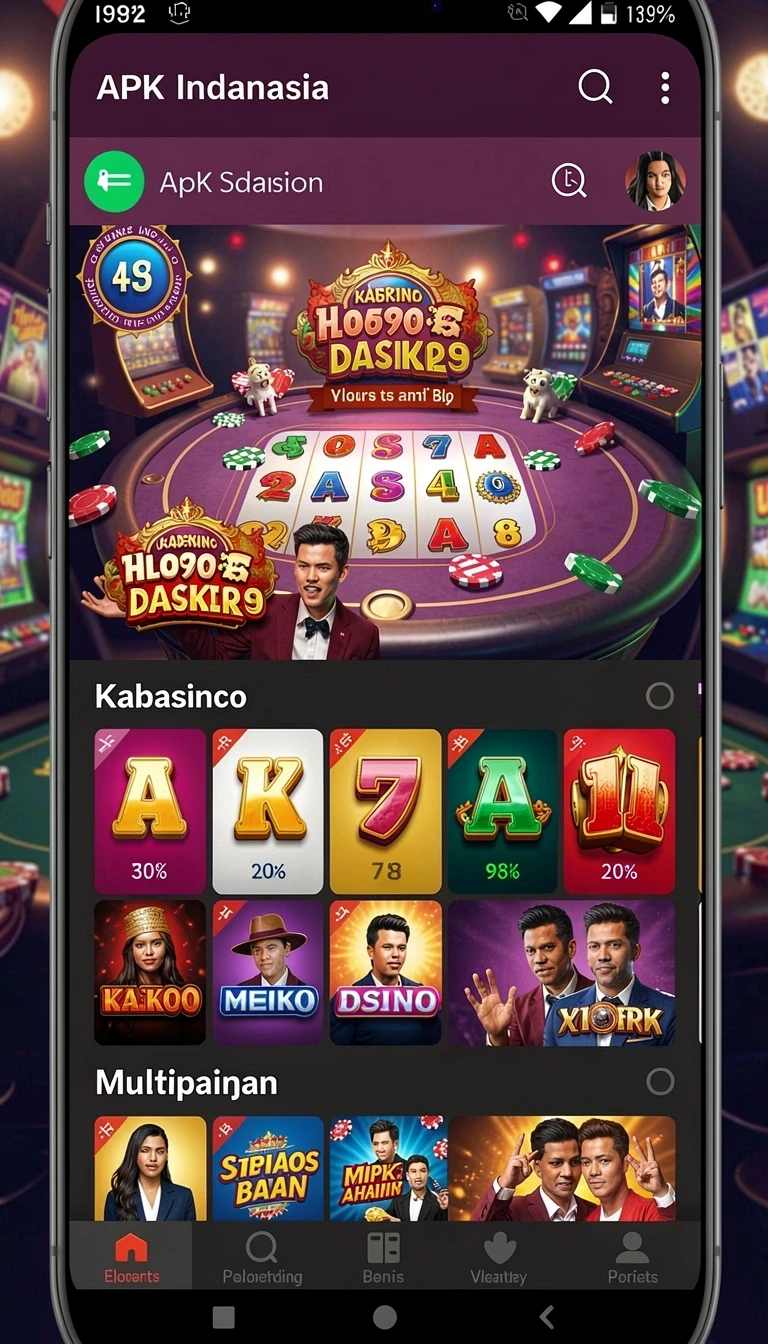 Tampilan utama aplikasi Review Aplikasi svipsidn yang intuitif dan efisien.