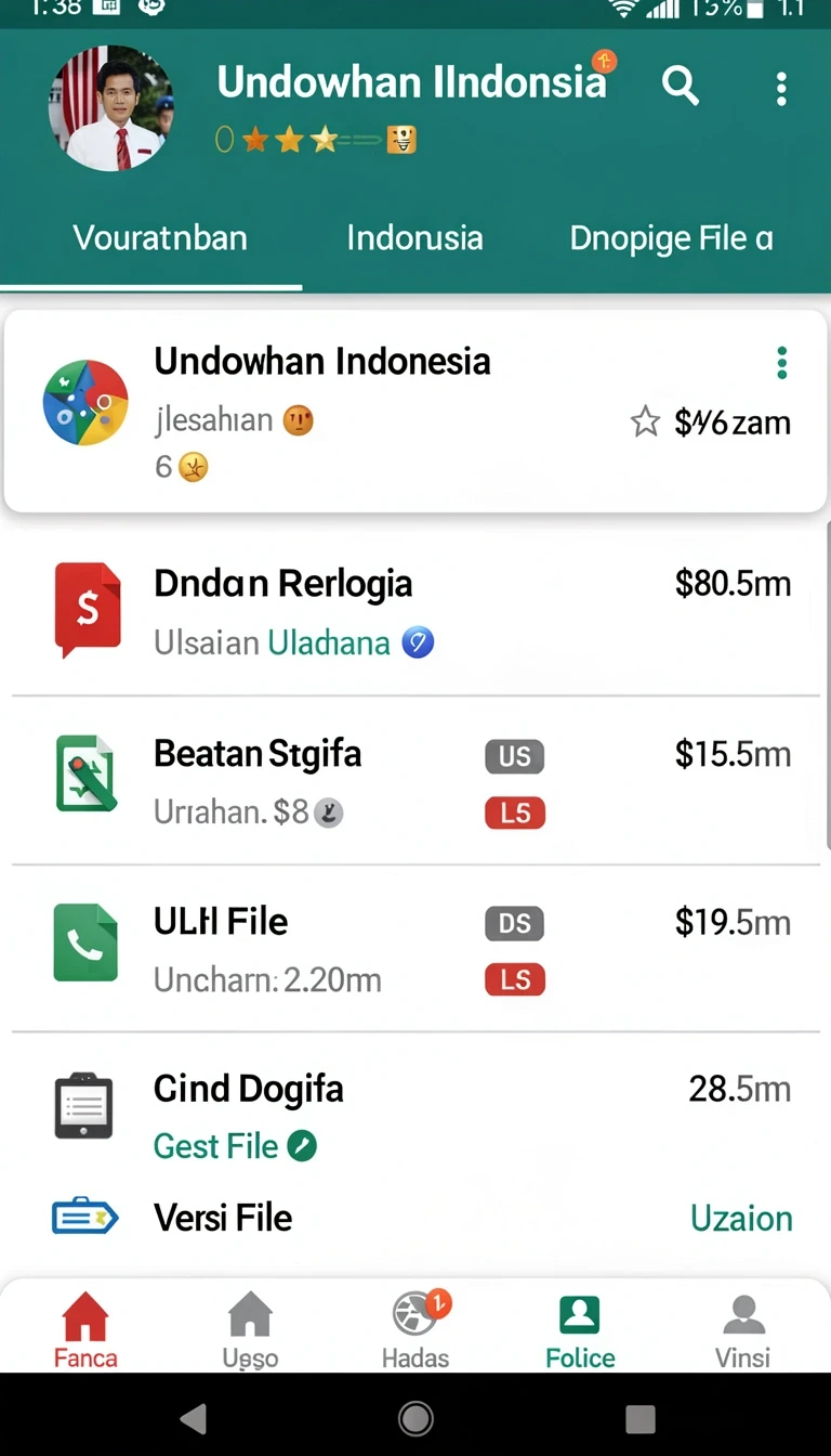 Tampilan utama aplikasi Review Aplikasi poker88 yang intuitif dan efisien.