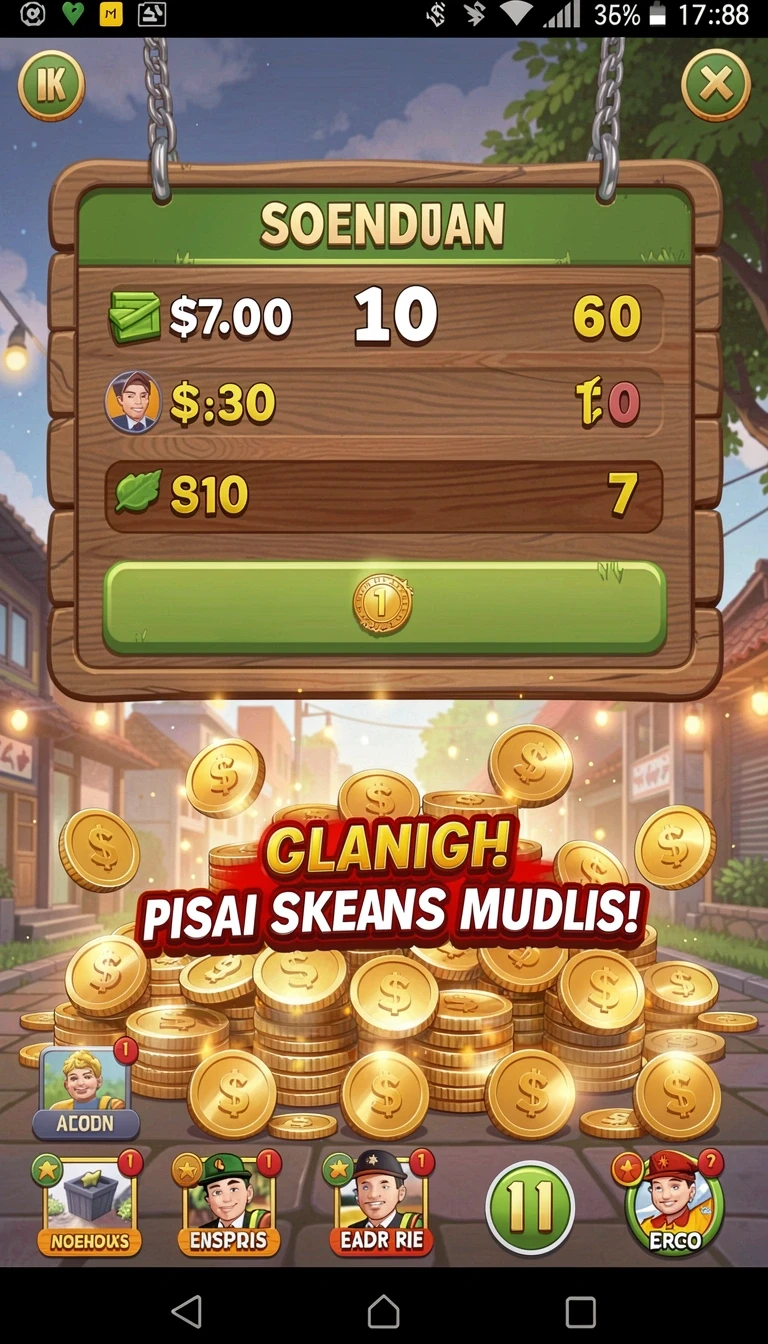 Tampilan utama aplikasi sikat88 App APK Terbaru yang intuitif dan efisien.