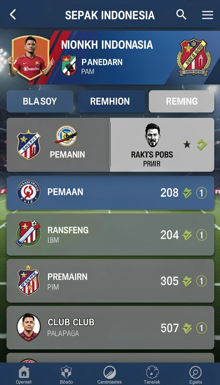 Tampilan utama aplikasi sesetoto App APK Terbaru yang intuitif dan efisien.
