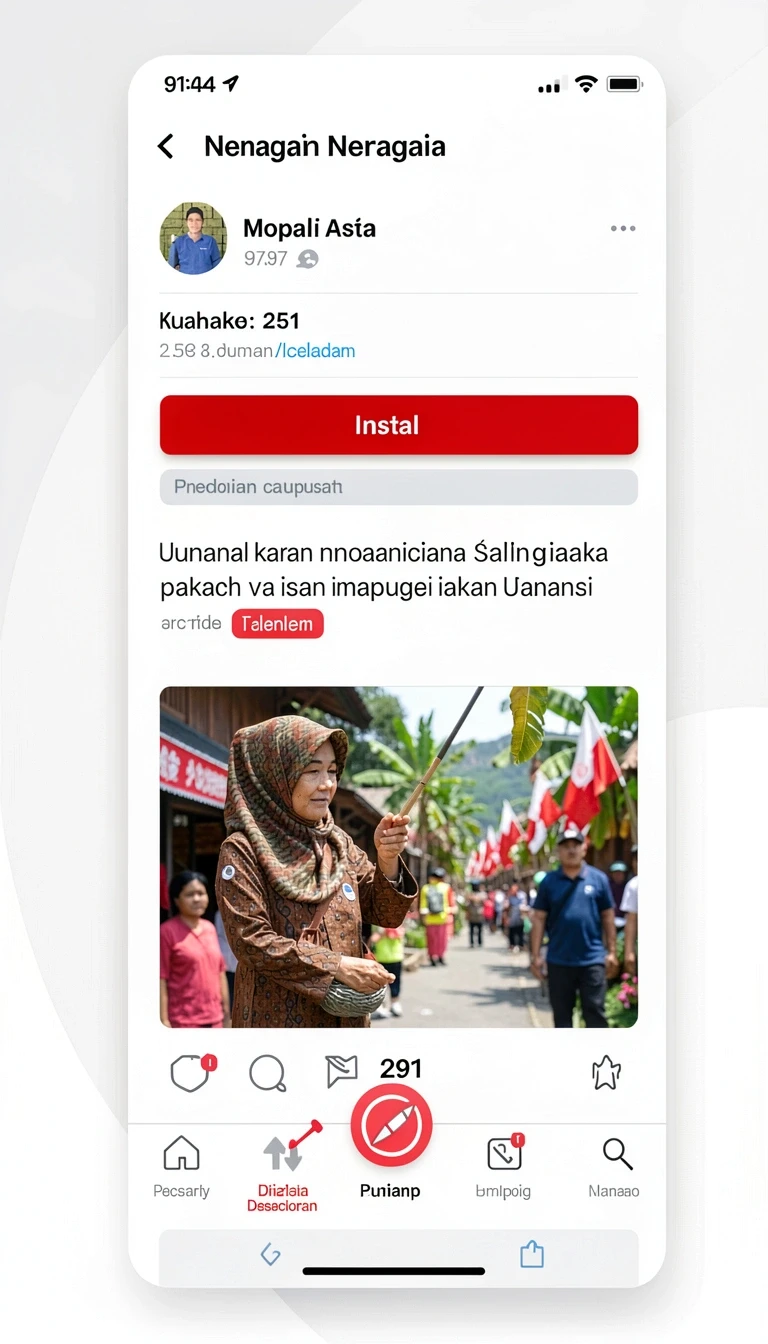 Tampilan utama aplikasi Review Aplikasi jps888 yang intuitif dan efisien.