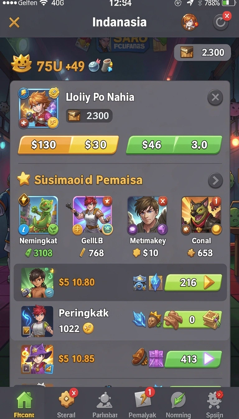 Tampilan utama aplikasi Review Aplikasi musang288 yang intuitif dan efisien.