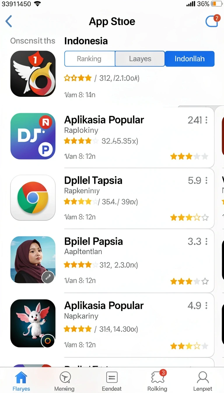 Tampilan utama aplikasi Review Aplikasi totoslot288 yang intuitif dan efisien.