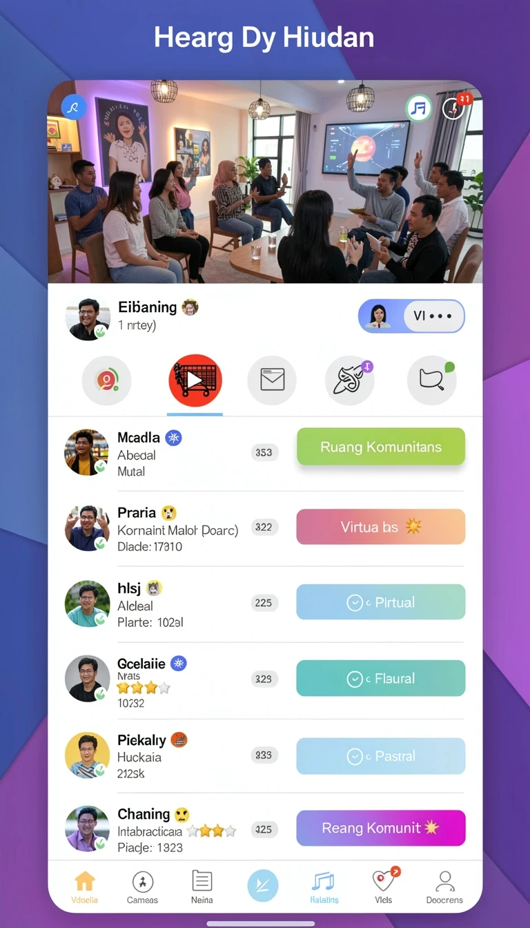 Tampilan utama aplikasi Review Aplikasi merahtoto yang intuitif dan efisien.