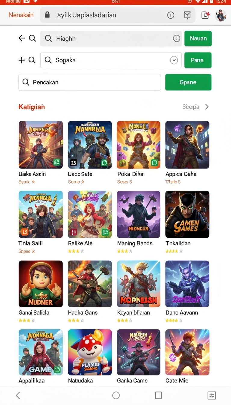 Tampilan utama aplikasi Review Aplikasi idxstar yang intuitif dan efisien.